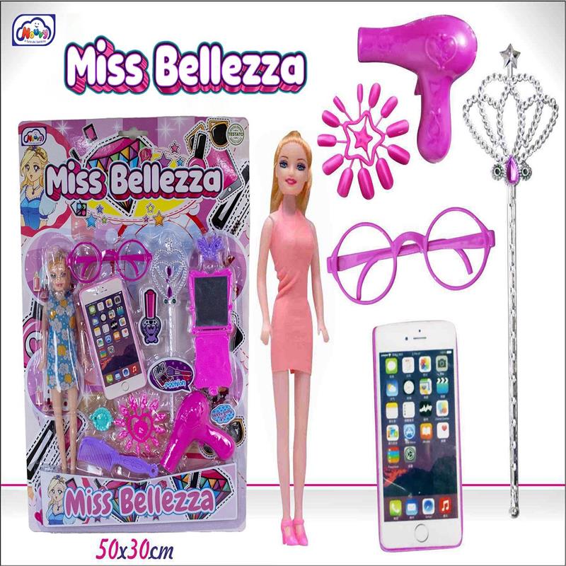 BLISTER MISS BELLEZZA CON BAMBOLA 