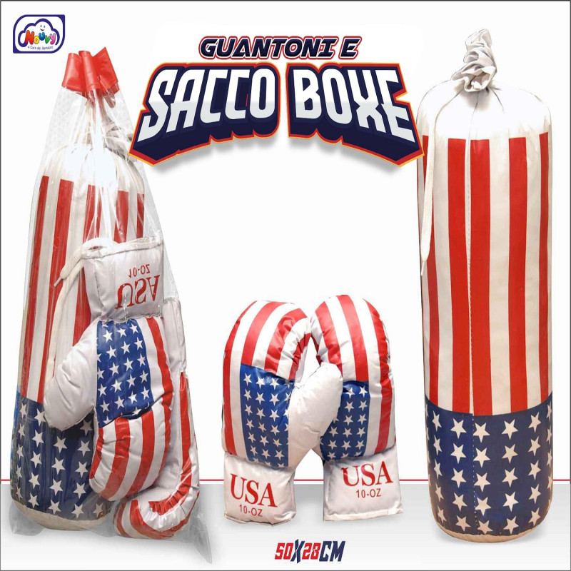 GUANTONI CON SACCO BOXE