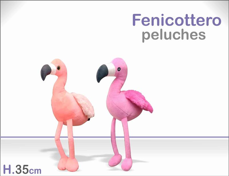 PELUCHE FLAMINGO CM.35