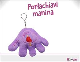 PELUCHE PORTACHIAVI MANO CM.14