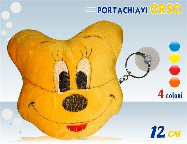 PELUCHE PORTACHIAVI ORSO CM.12