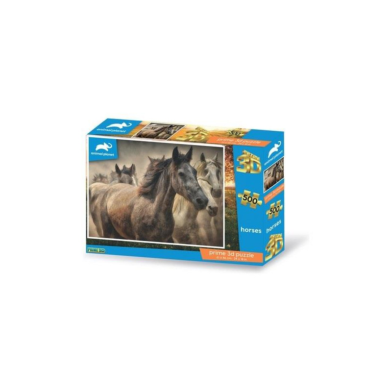 PUZZLE 3D CAVALLI 500 PEZZI
