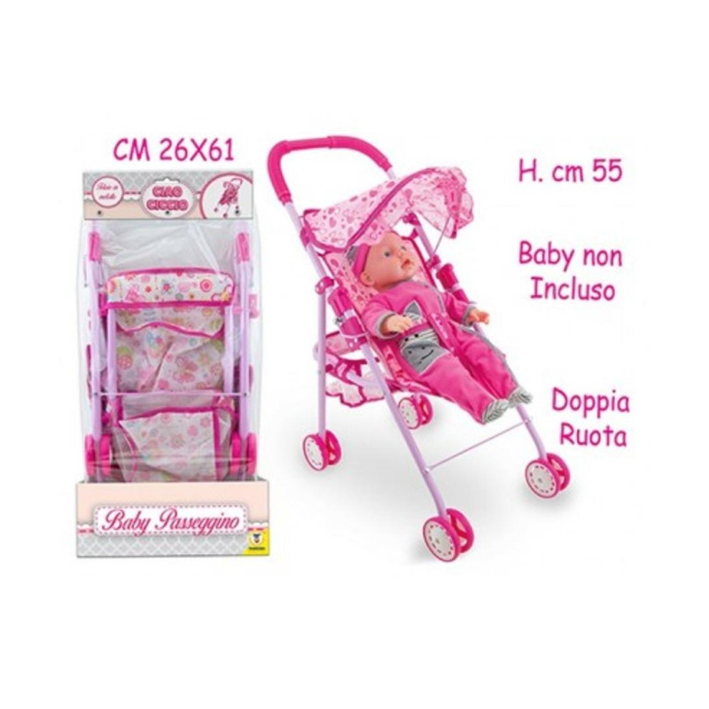 PASSEGGINO IN METALLO CM.55