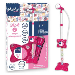 MICROFONO PALCOSCENICO MP3 SHIRLI PINK 