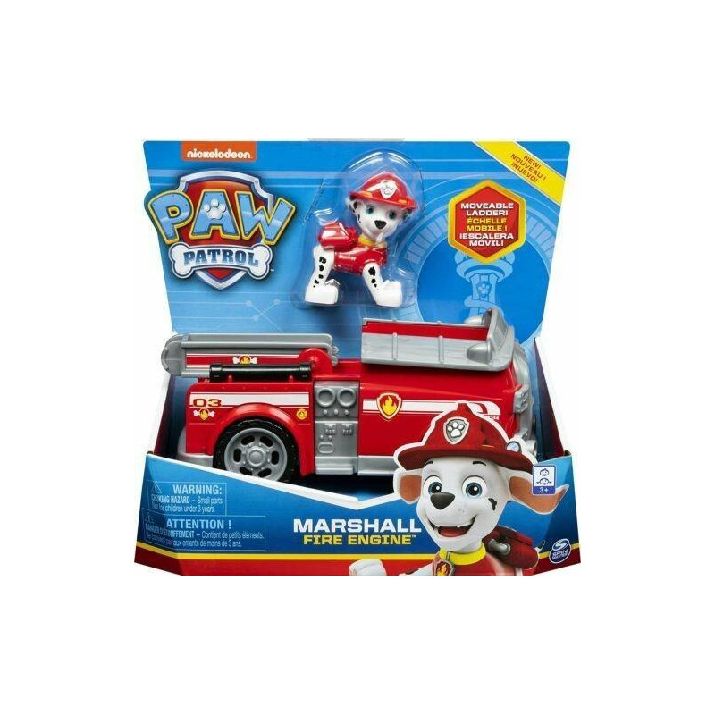 PAW PATROL MARSHAL VEICOLO CON PERSONAGGIO 