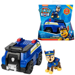 PAW PATROL CHASE Paw VEICOLO CON PERSONAGGIO