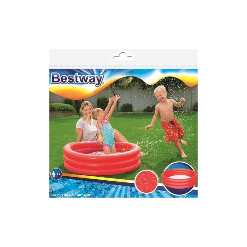 PISCINA TINTA UNITA 3 ANELLI CM.102X25