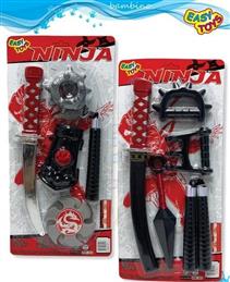 BLISTER NINJA CON SPADA MANGANELLO+ACCESSORI