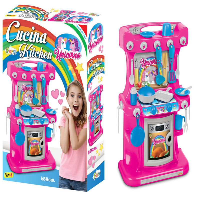 OFF+CUCINA UNICORNO 50X70X16.5 CM.