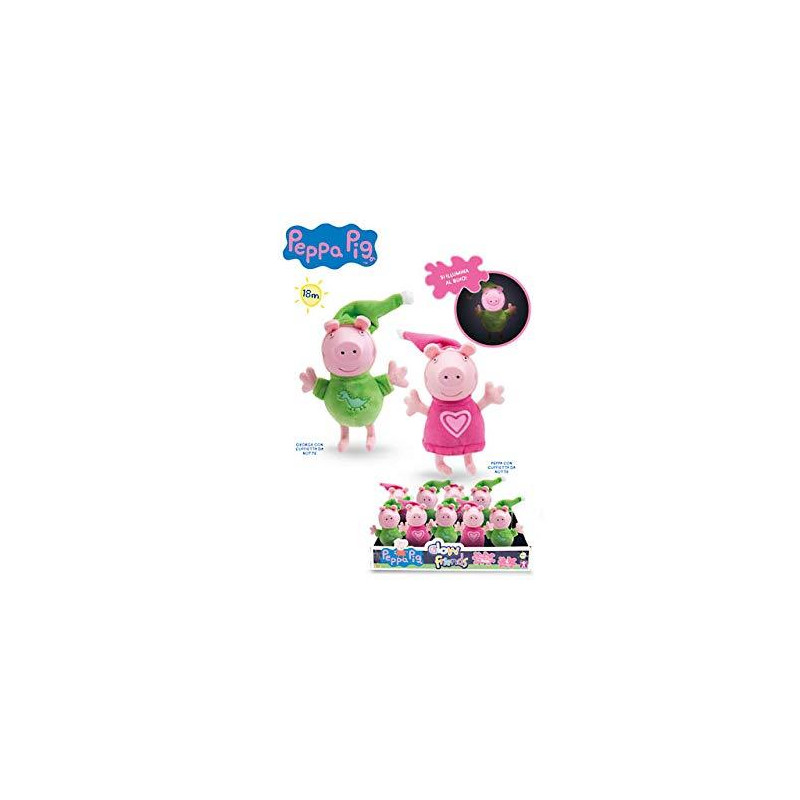 GLOW FRIENDS PEPPA 2MOD CDU 9 13 CM.