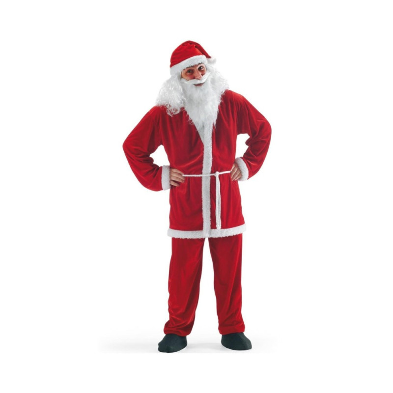 COSTUME BABBO NATALE VELLUTATO