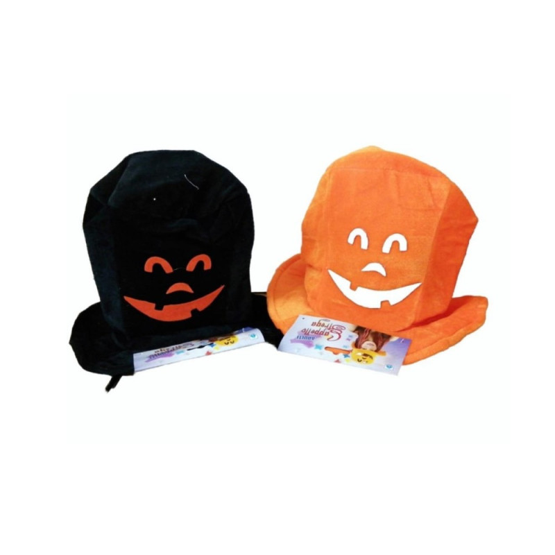 CAPPELLI HALLOWEEN STREGA NERO/ARANCIONE