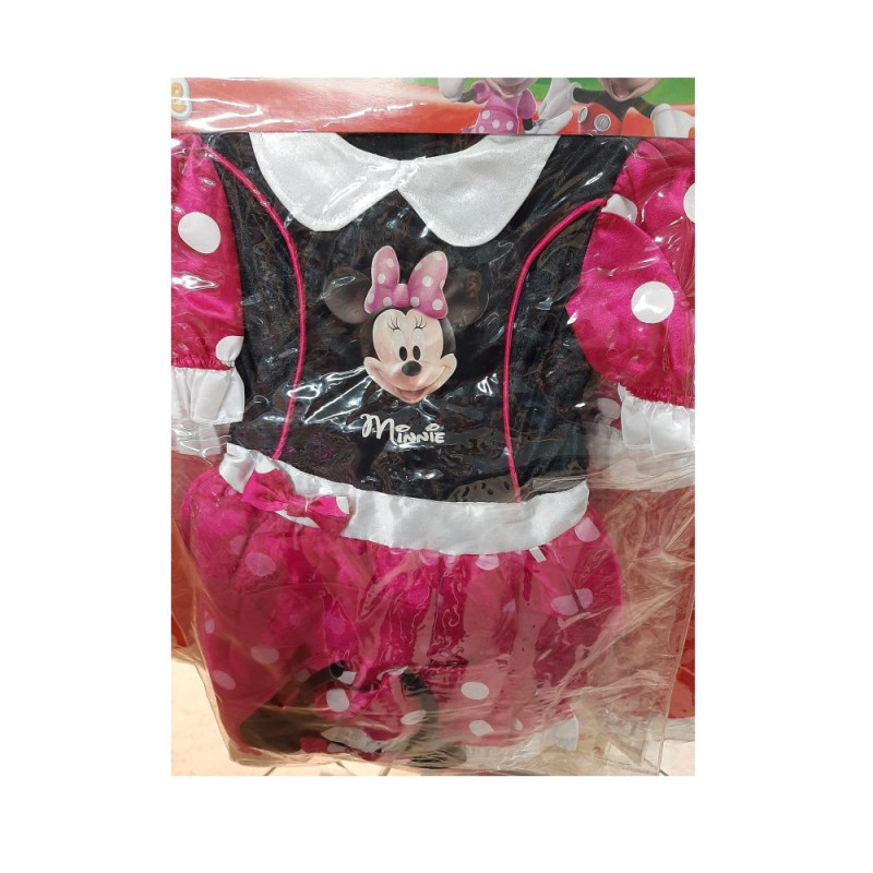 COSTUME MINNIE ROSA 7/8 ANNI