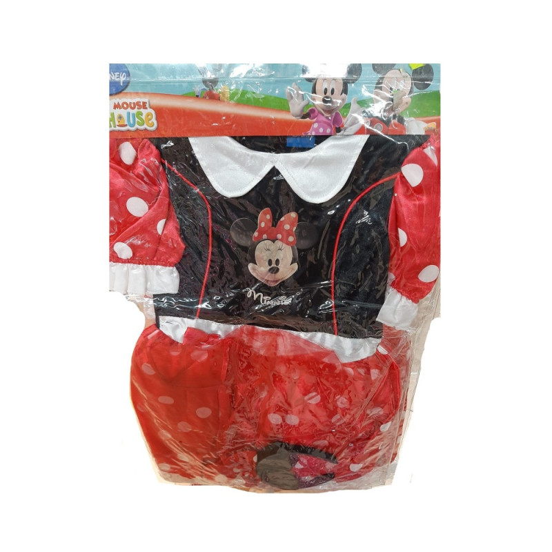 COSTUME MINNIE ROSSA 7-8 