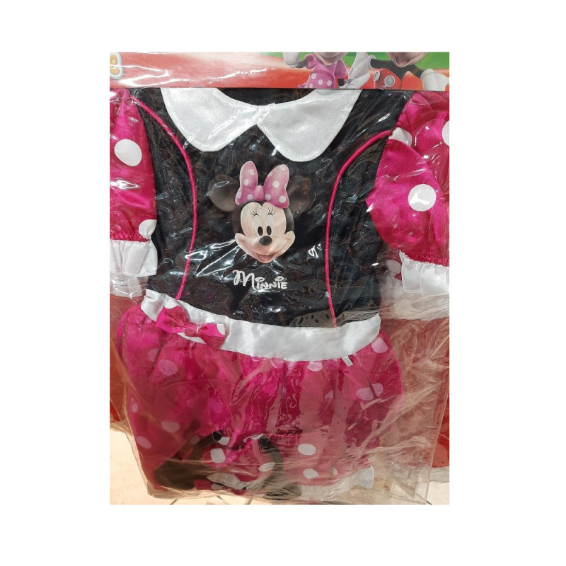COSTUME MINNIE ROSA 5/6 ANNI