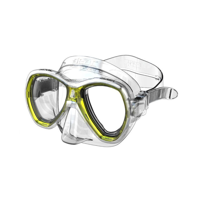 MASCHERA ELBA S/KL GIALLO 