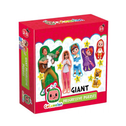 COCOMELON GIANT PROGRESSIVE PUZZLE