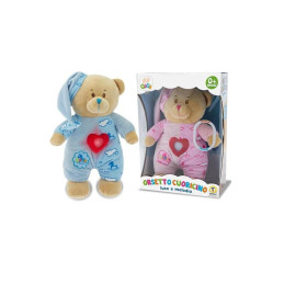  ORSETTO NINNA NANNA C/LUCE 2 COL. 35CM