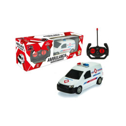 AMBULANZA T/CONTROL RADIOCOMANDO SCALA 1:20 27MHZ