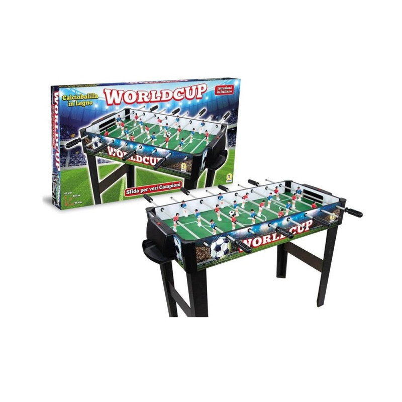 CALCETTO BALILLA WORLDCUP CON GAMBE 68X96X62