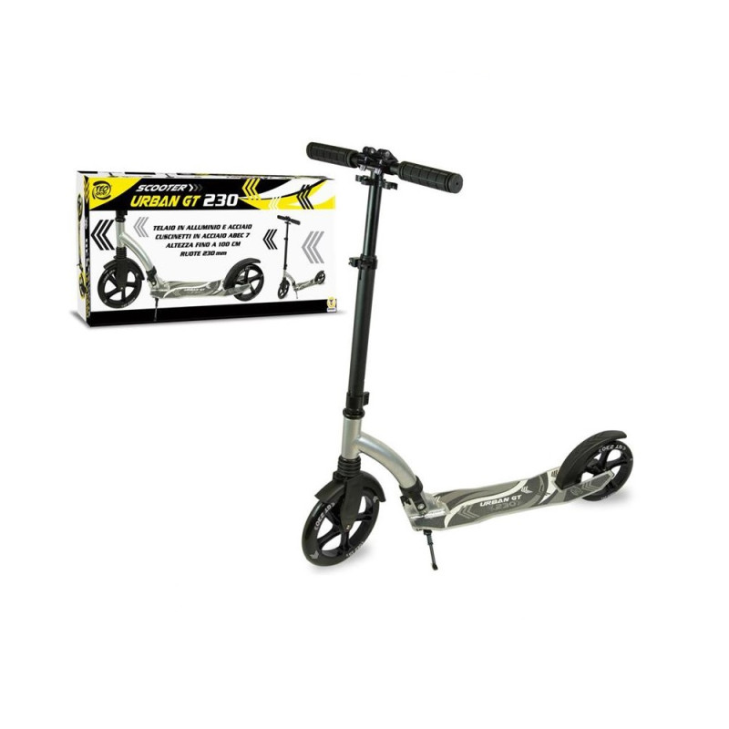 MONOPATTINO ALLUMINIO RUOTE 230/180MM 