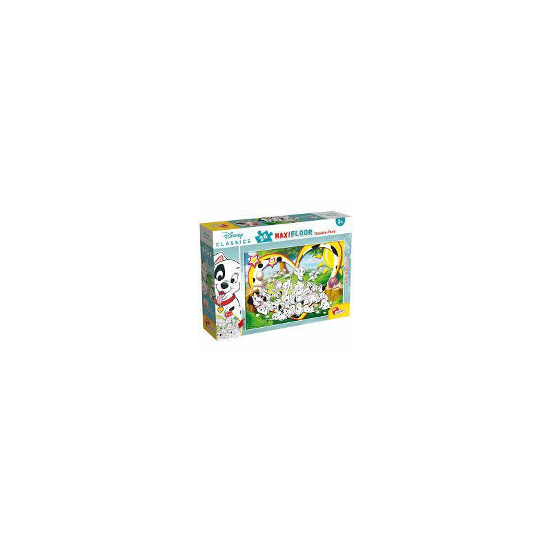 PUZZLE DF MAXI FLOOR 24 101 DALMATIANS