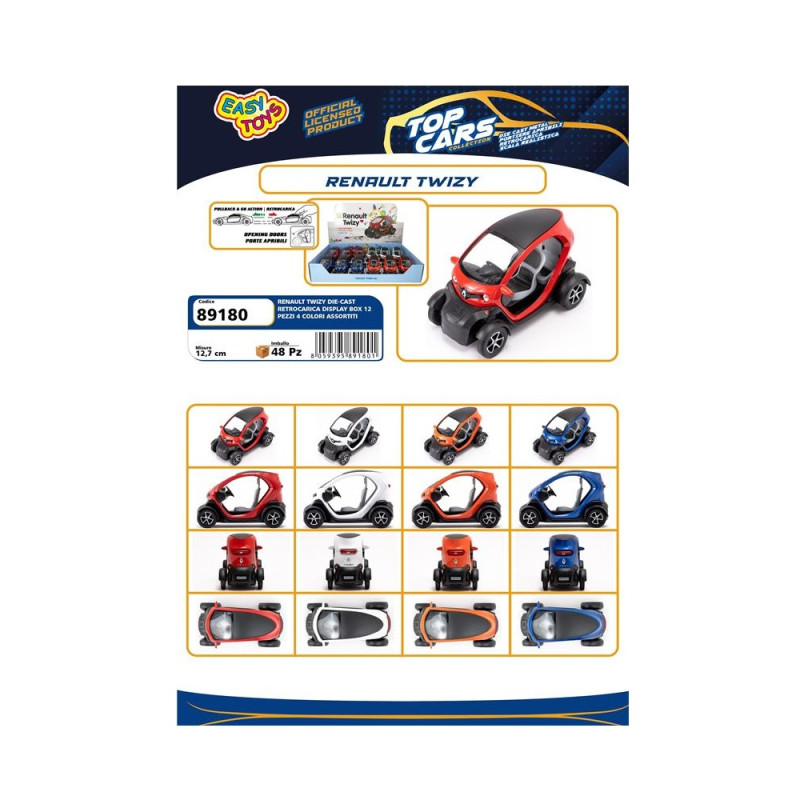 RENAULT TWZY 1:18 RETROCARICA