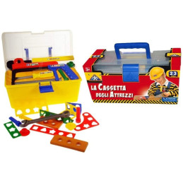 CASSETTA ATTREZZI LAVORO 23 PZ.