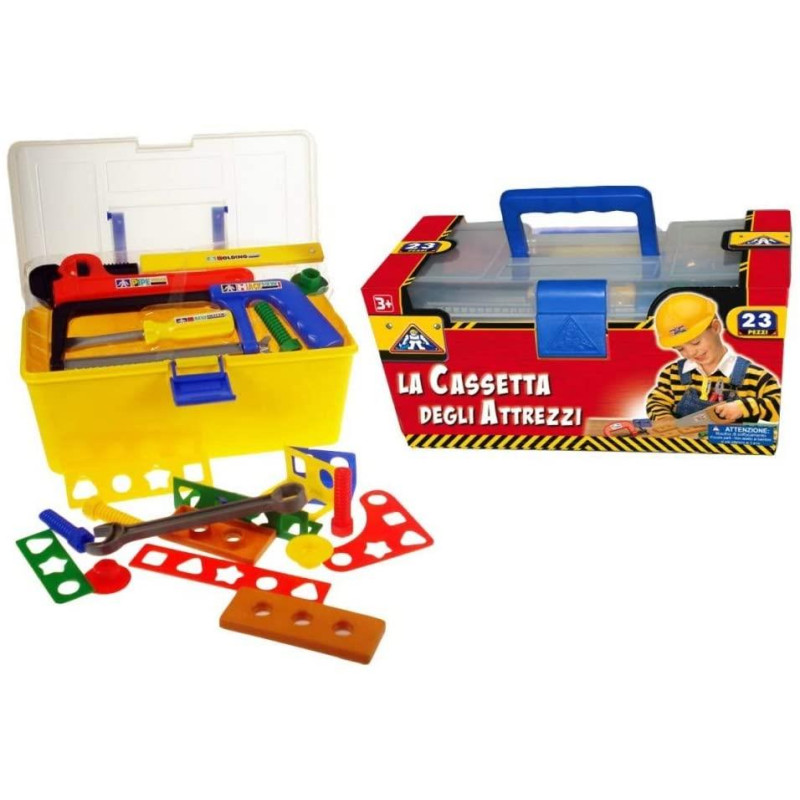 CASSETTA ATTREZZI LAVORO 23 PZ.