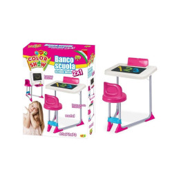 BANCO SCUOLA 2IN1 ROSA 