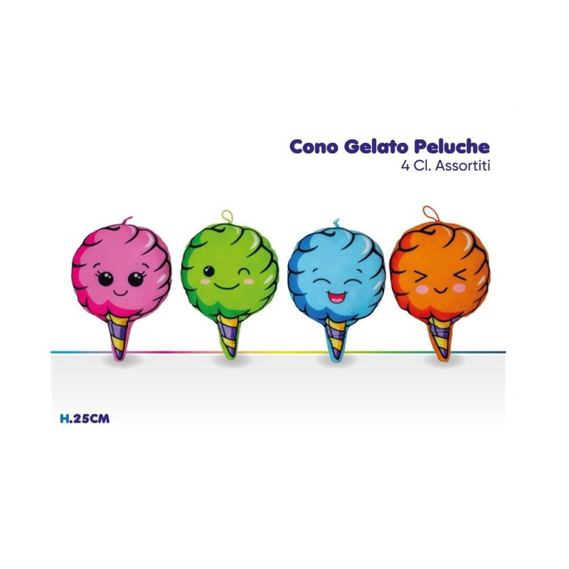 PELUCHE CONO GELATO CM.25