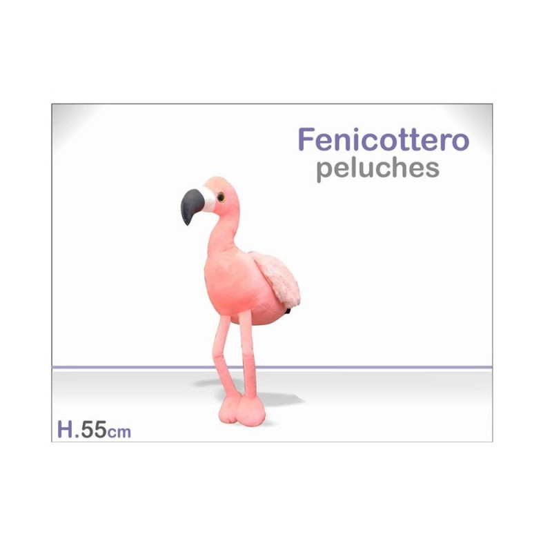 PELUCHE FLAMINGO CM.55
