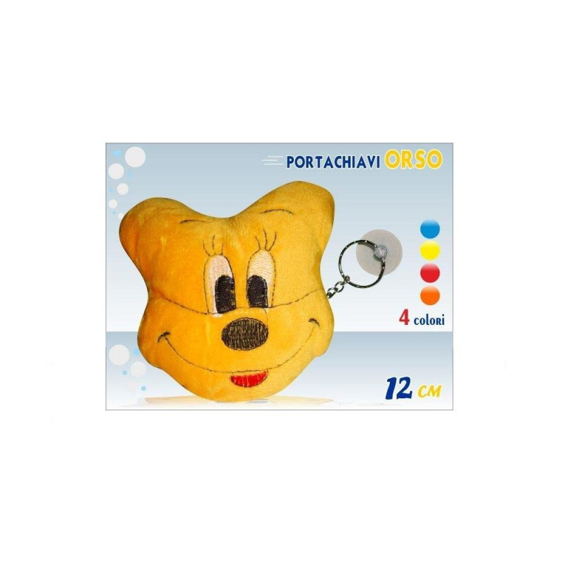 PELUCHE PORTACHIAVI ORSO CM.12