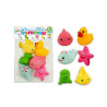 GOMMOSI ANIMALI BUFFI 6 PEZZI