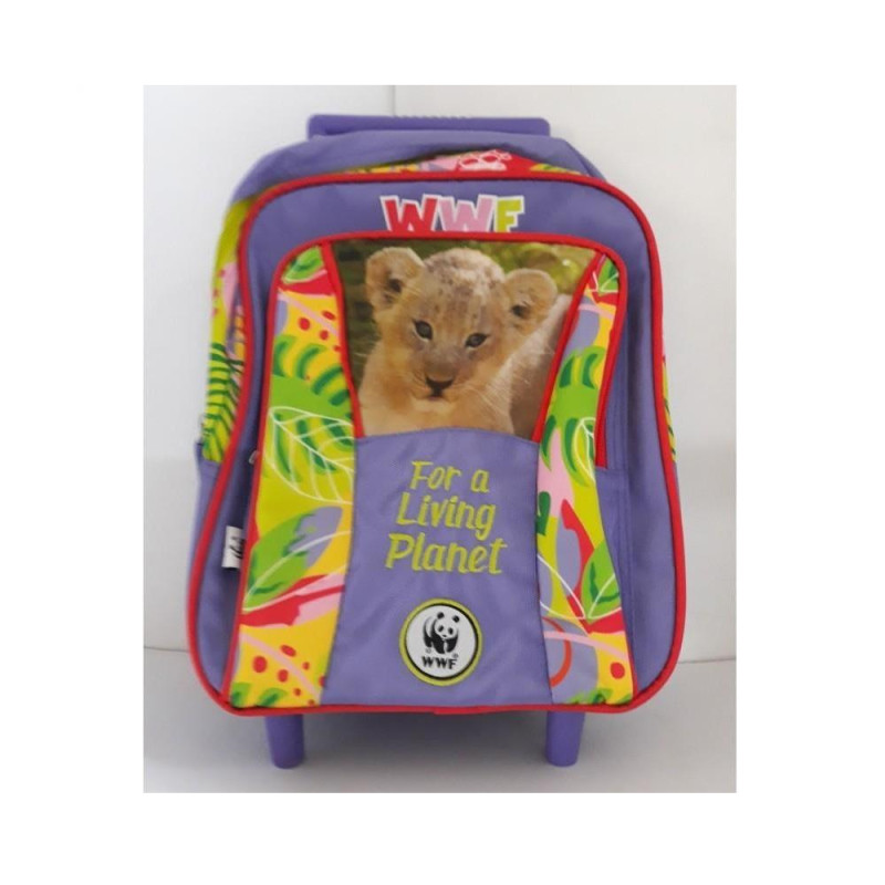 ZAINO ASILO TROLLEY WWF JUNGLE