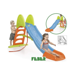 SUPER MEGA SLIDE WITH WATER 244x97x134 H CM